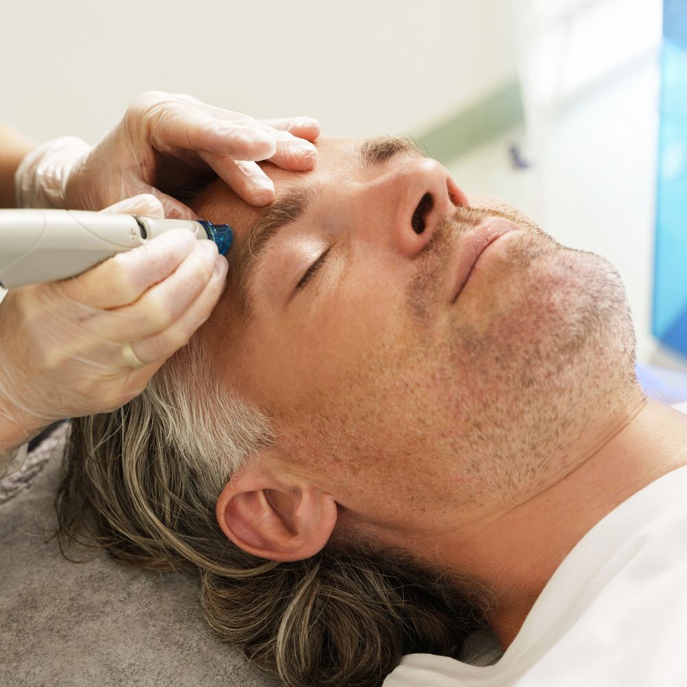 Limpieza facial para hombre
