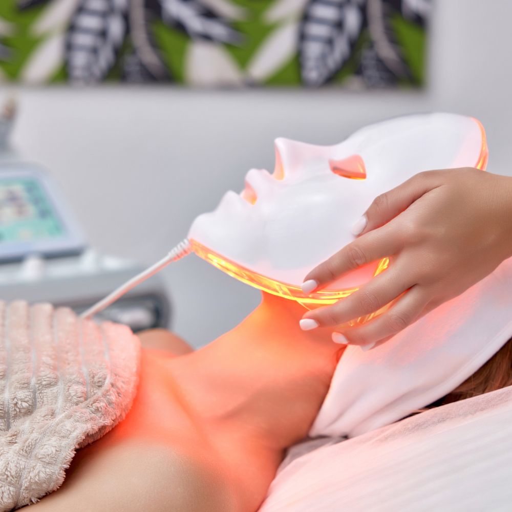 Tratamiento Facial con Máscara LED-Xpert